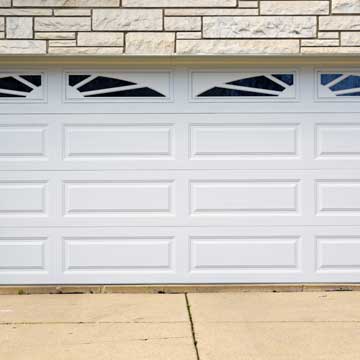 Residential garage door